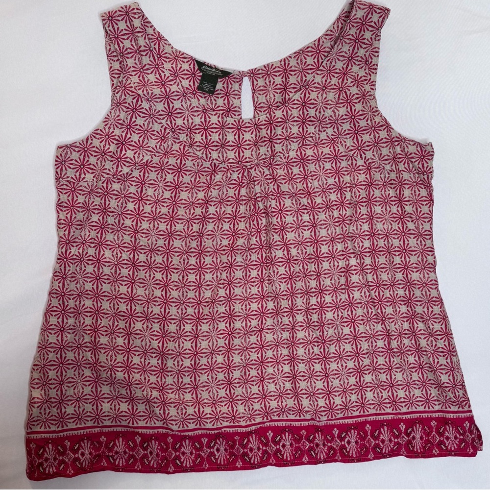 Eddie Bauer Berry Colored Tank Top